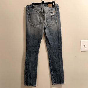 Joe’s mid rise distressed jeans size 26